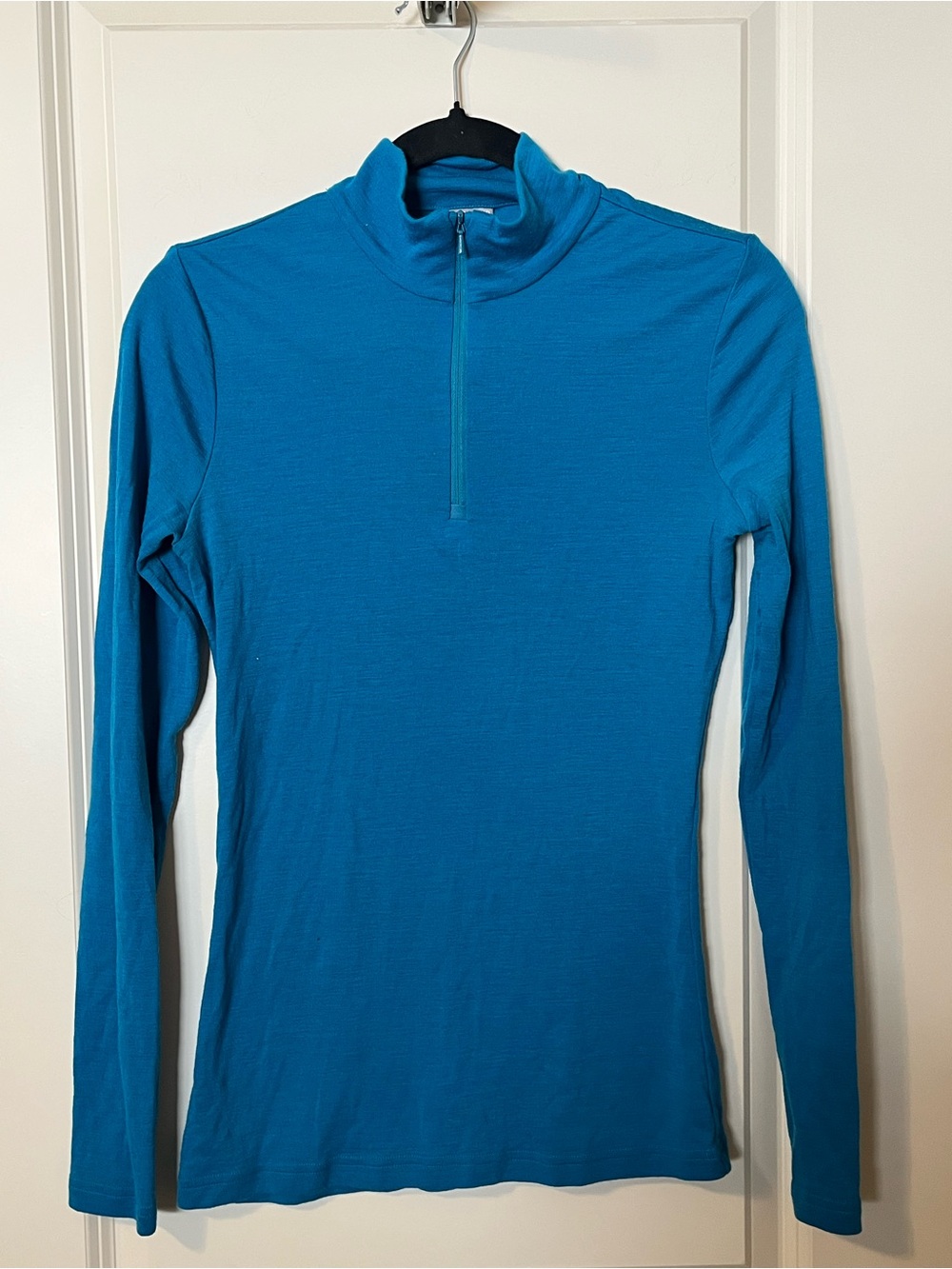 Icebreaker Women's Merino Long Sleeve Half Zip Base Layer Size Medium